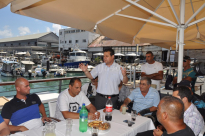  بالصور: وفد من القائمة المشتركة وأعضاء الكنيست في زيارة تفقدية لميناء يافا